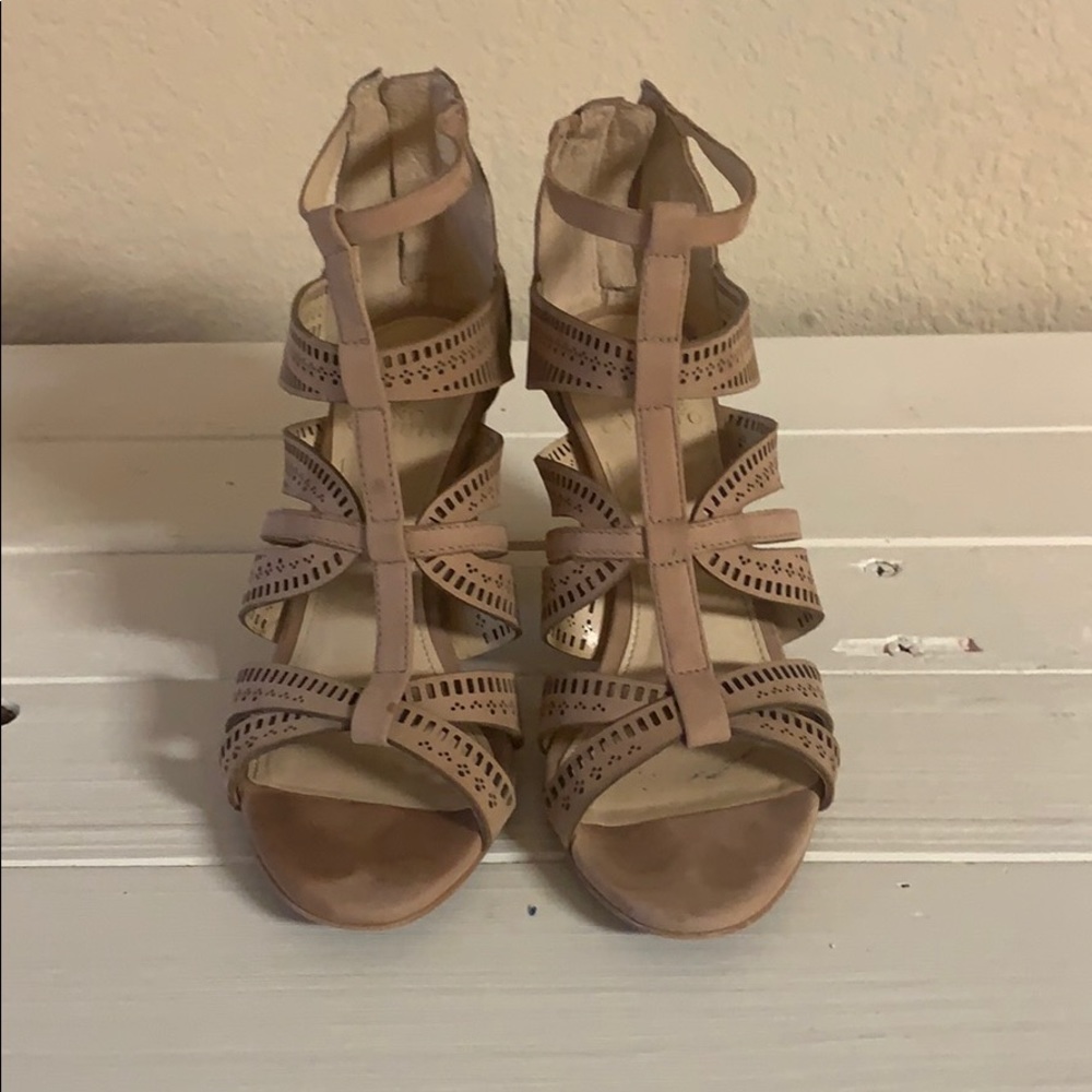 Vince Camuto Open toe heels/strappy sandals